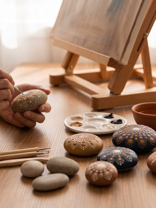 Happy stones maken: van kale steen tot kunstwerkje dat je weggeeft